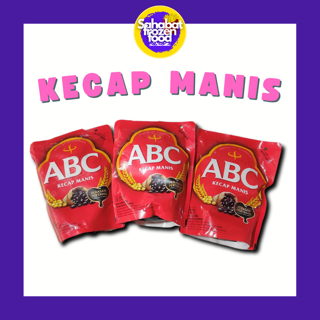 

Kecap Manis Abc Pouch 300gr