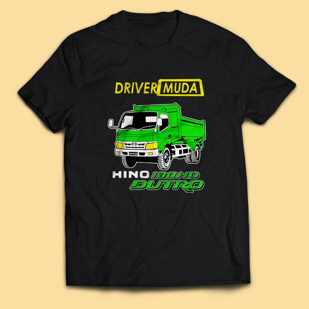 Kaos Pria Driver Komunitas HINO DUTRO Dewasa Baju Atasan Unisex PakeKaos