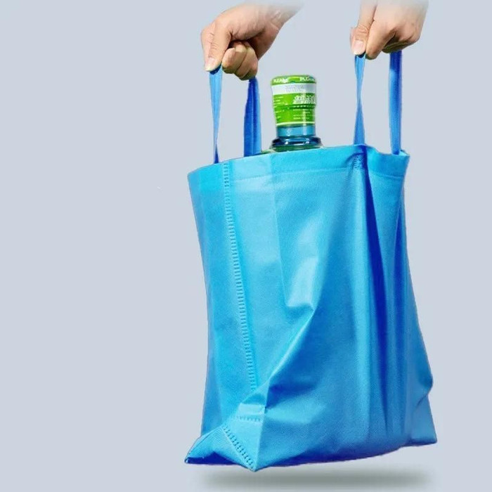 

PART 1 Goodie Bag Tas Belanja Spunbond Model Tali Handle Kantong Kain JM - Hijau, S (25X35X9CM)