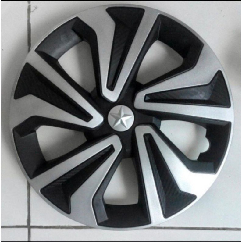 Whell Cover Velg Dop roda Mobil ring 14 Calya sigra wuling Harga 1 AN - dop roda mobil ring 14