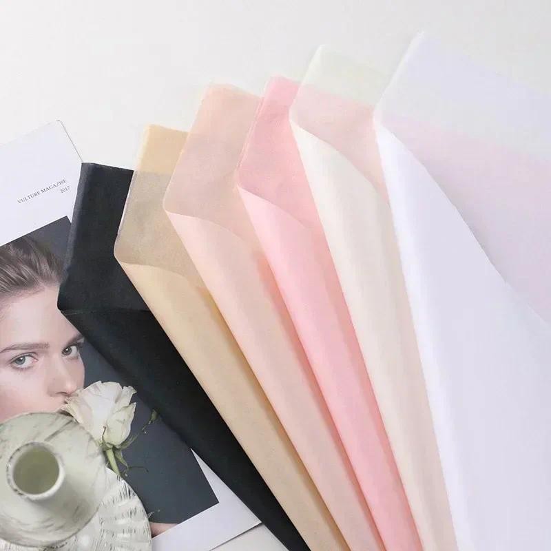 

10Pcs 50*66cm Tissue Paper Flower Bouquet Wrapping For Florist Wedding Birthday Party Gift Packing Decor DIY Crafts