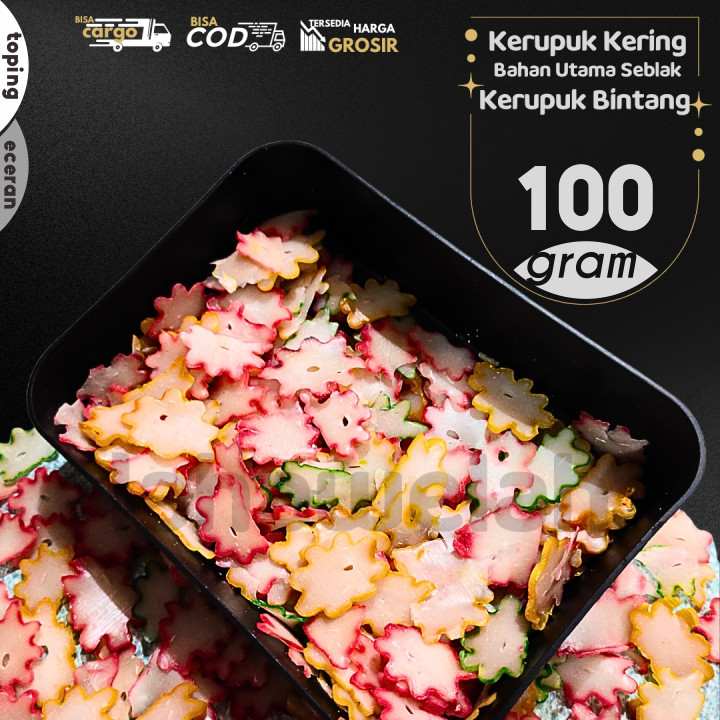 

Kerupuk Bintang isi 100g by Lahawelah