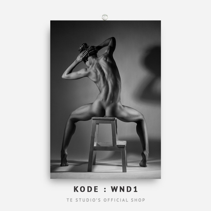 Hiasan Dinding Wanita Seksi Poster Nude Dekorasi Lukisan Kamar Tidur