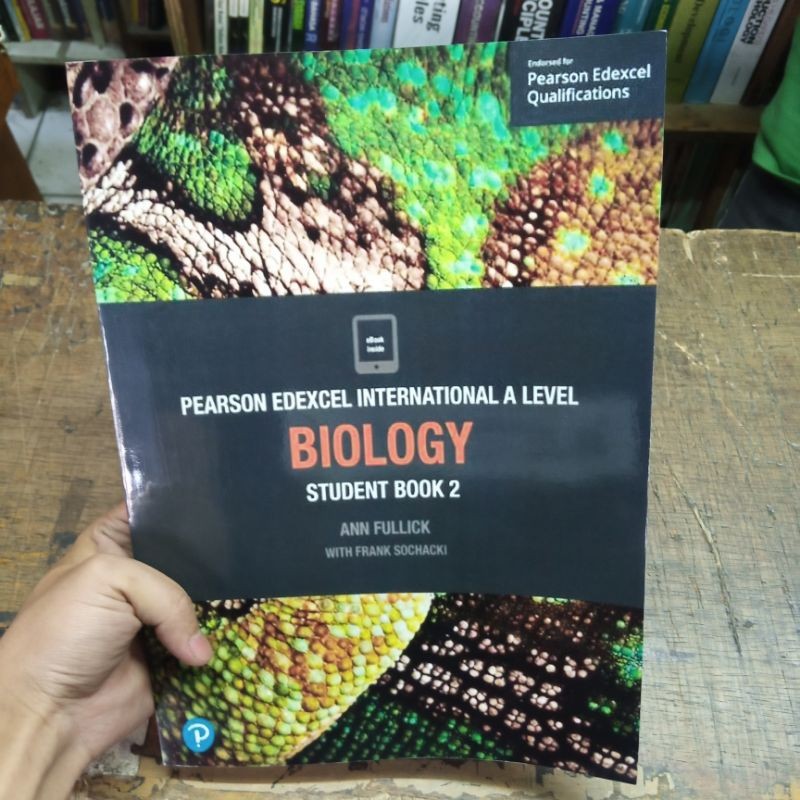 

PEARSON EDEXCEL INTERNATIONAL A LEVEL BIOLOGY student book 2