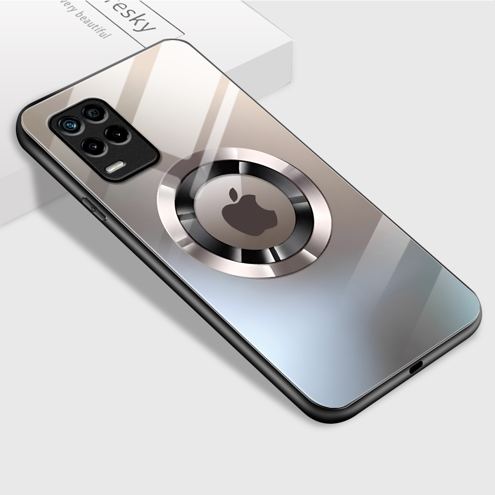 Casing Hp Untuk Realme 8 5G Hardcase Ponsel Kaca Cassing Fashion 2369 Glass Phone Case Kesing Hard C