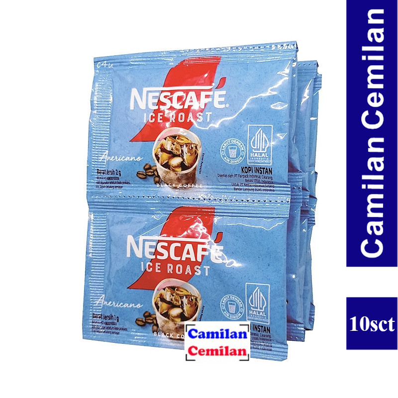 

Nescafe Ice Roast Americano Kopi Instan Renceng isi 10 bks x 2 gr