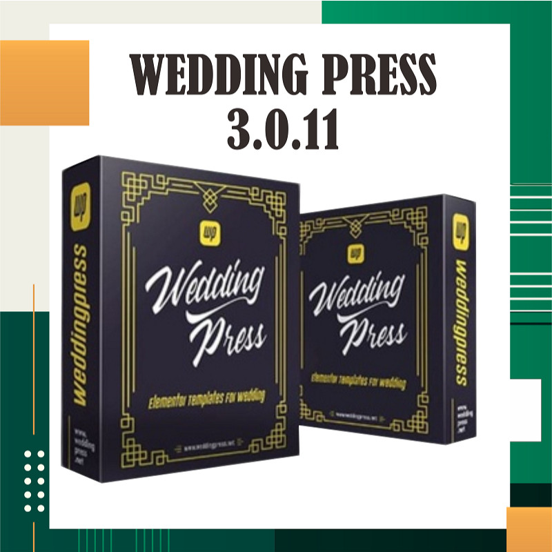 Weddingpress V3.0.11 buggoy (bunga Gerak) sudah ada new template - liftime - Plugin bukan Json