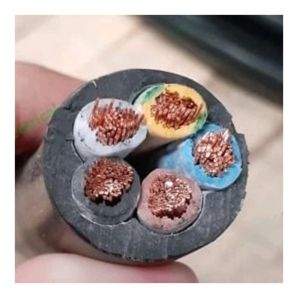 Kabel Listrik Serabut NYYHY 5x16 / 5x16mm Metal / First Meteran