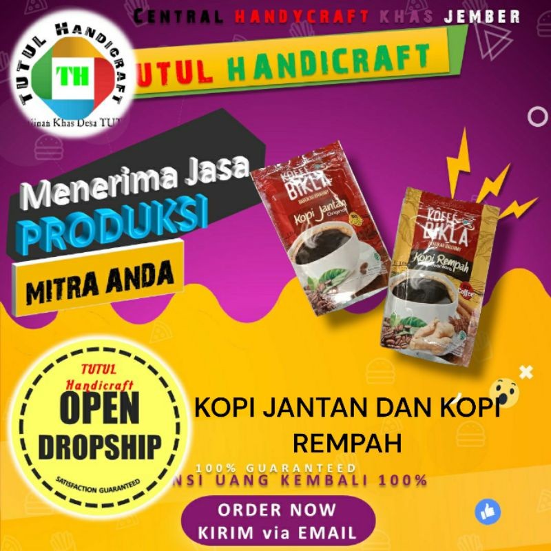 

MAKRIFATBUSINESS PAKET 2 PCS KOPI BIKLA KOPI REMPAH DAN KOPI JANTAN Kopi Berkhasiat 125 gr