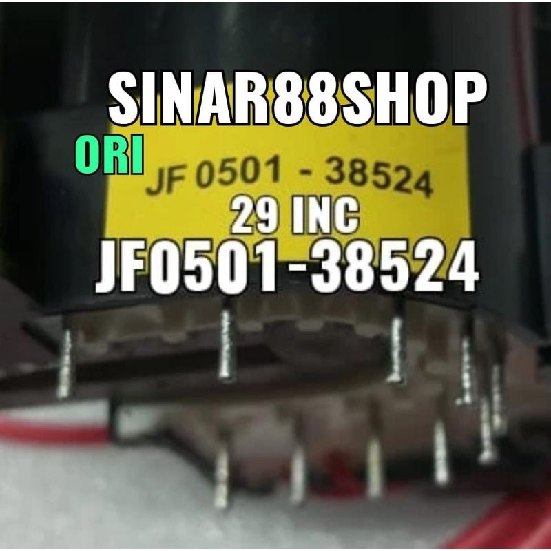 38524 FLAYBACK TV SHARP 29 INC SLIM JF0501-38524 JF 0501-38524 FLAIBACK FLYBACK FLEBACK PLAYBACK PLY