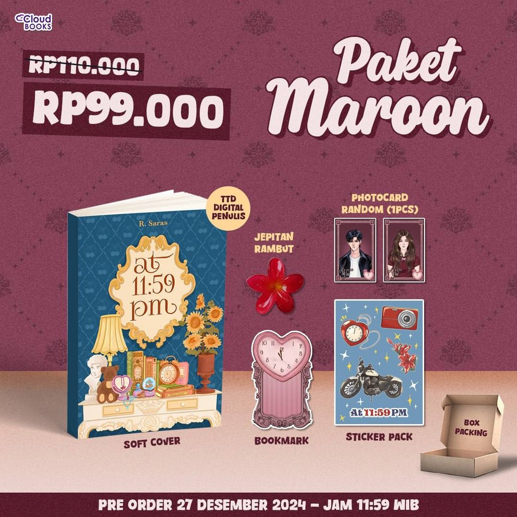 [Buku Novel] At 11:59 PM - R. Saras