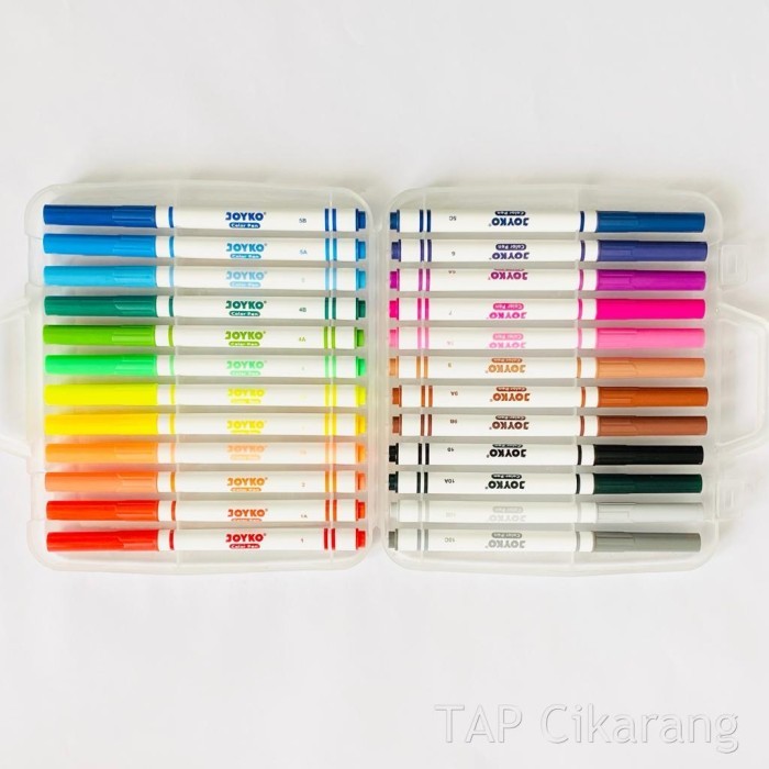 

[New Arrival] Spidol Washable Anak Color Pen Joyko 24 Warna