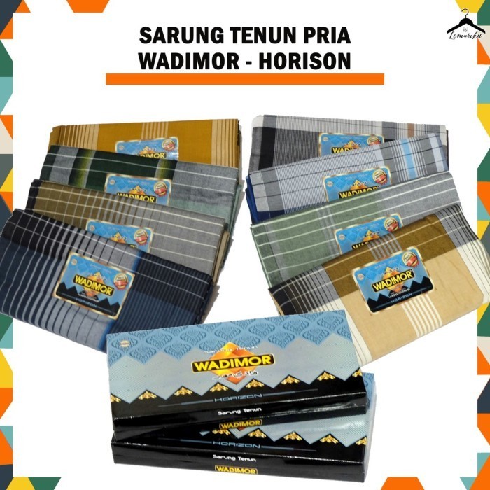 Kain Sarung Wadimor Motif Manik Horizon Citra Aceh Padang GROSIR