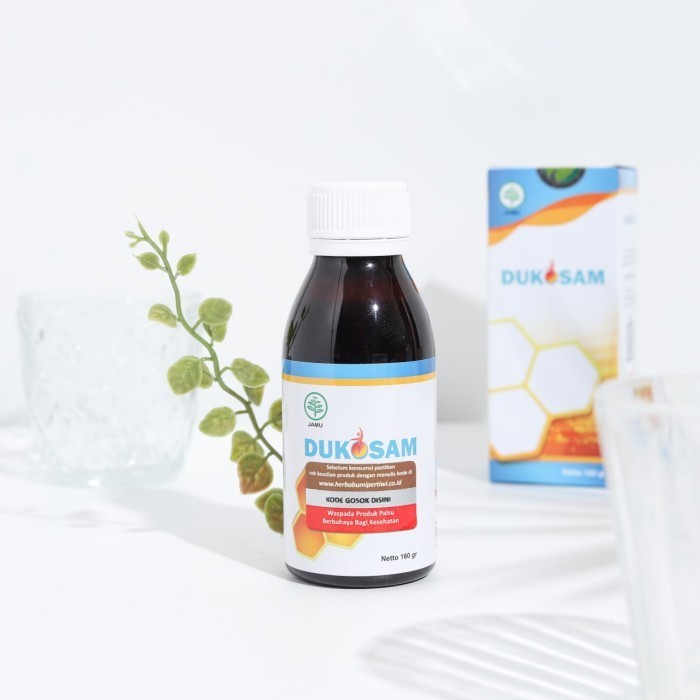

DUKOSAM Madu 160 gr Obat Kolesterol Dan Asam Urat Original Asli Termurah