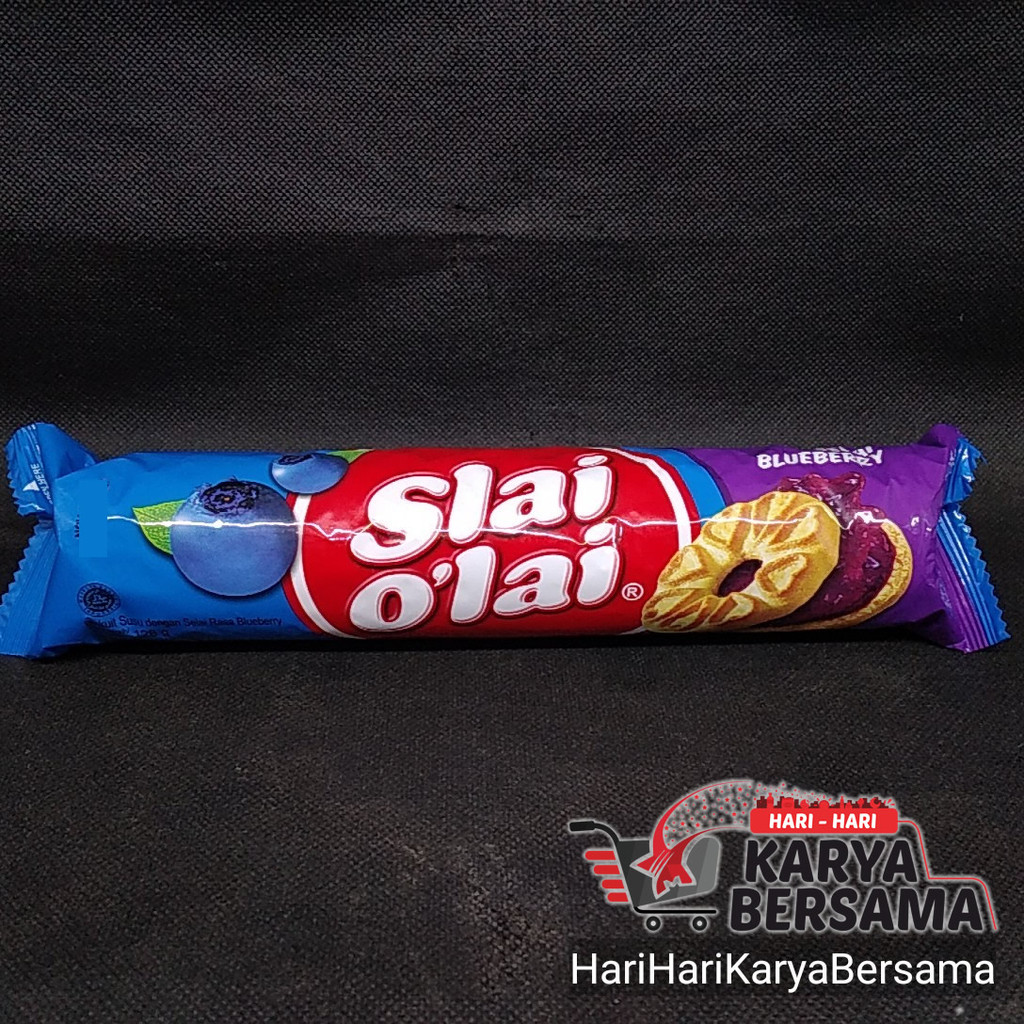 

MAKANAN RINGAN SLAI O'LAI BLUEBERRY ROLL 128GR