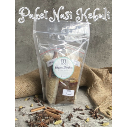 

KT Nasi Kebuli / Dapur Nongkee / Beras Basmati 1kg dan Bumbu Nasi Kebuli