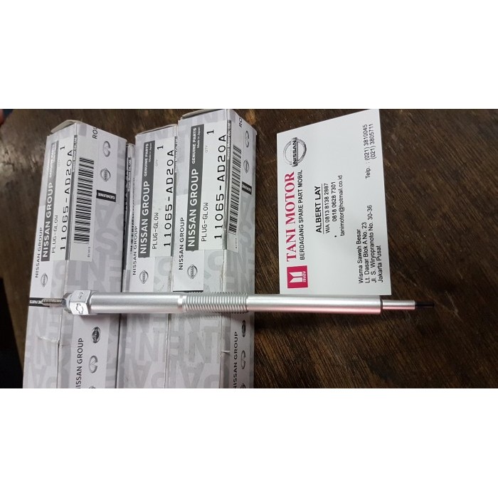 Busi Pemanas Plug Glow Nissan Frontier NP300 Asli berkualitas
