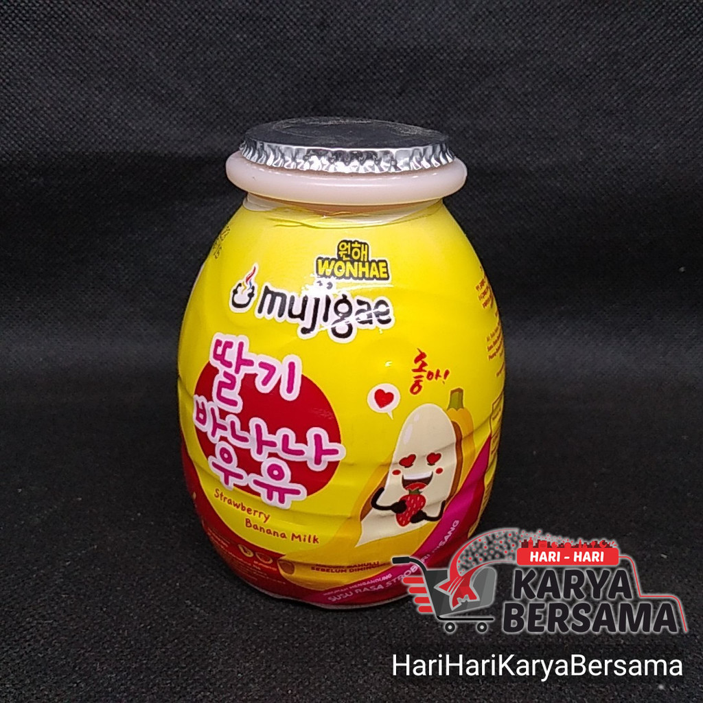 

MINUMAN SUSU MUJIGAE BANANA MILK STRAWBERRY 250ML