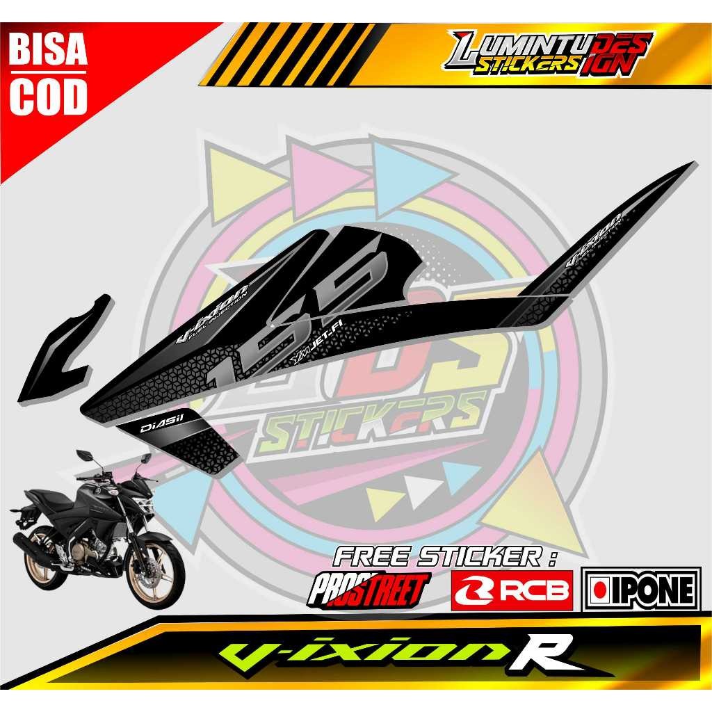 Striping Variasi Motor Yamaha Vixion R / Sticker List Motor Vixion R
