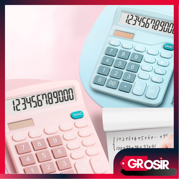

Grosir - 6257 Kalkulator 12-Digit Solar Power / Kalkulator 12 Digits Macaron / Kalkulator Simple Macaron / Kalkulator Dagang Simpel