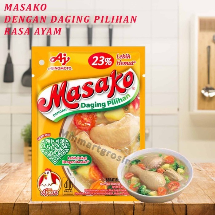 

NEW ITEM MASAKO BUMBU AYAM 100G BAHAN MASAK