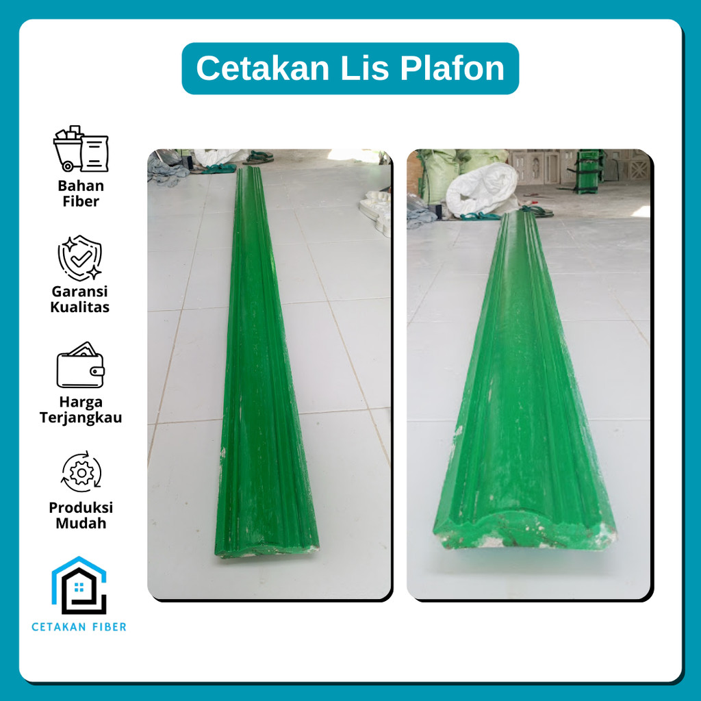 Cetakan Lis Plafon / Lis Plafon Rumah American / Plafon / Rumah Klasik