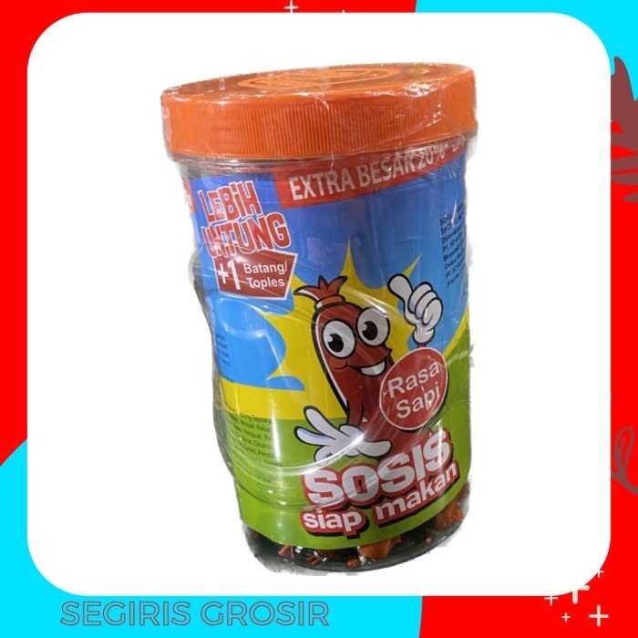 

NEW ITEM SNACK SO NICE SOSIS SAPI TOPLES 525g (25X21g)