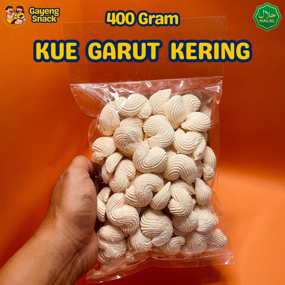

Kue Garut Manis - Roti Semprit Sagu Kering Original 300gr