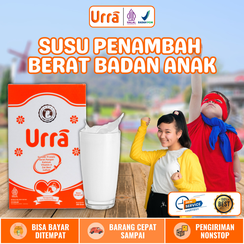 

ORIGINAL Susu Urra Membantu Menaikan Berat Badan Anak