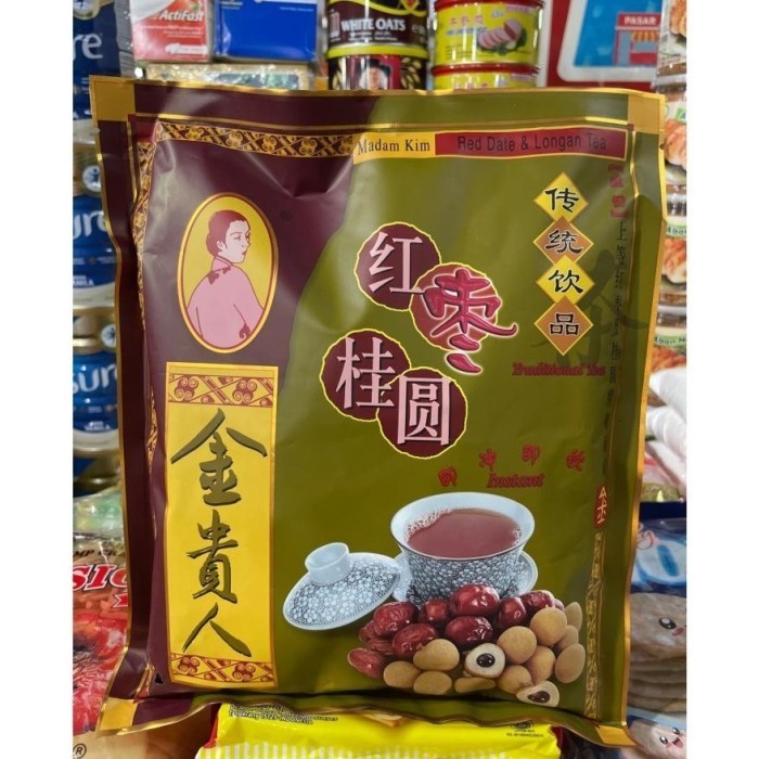 

TERBARU MADAM KIM RED DATE&LONGAN TEA BUBUK TEH KURMA HERBAL INSTANT