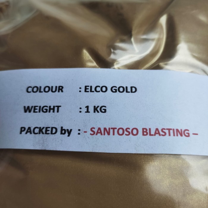 

bubuk powder coating elco gold