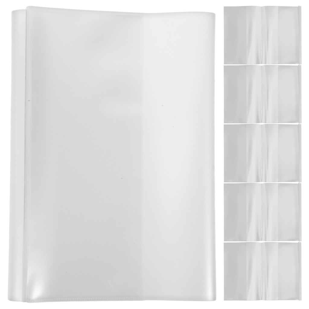 

10 Pcs A5 Account Book Cover Binders Textbook Protective Case School Pp Clear Pupils Covers for Textbooks