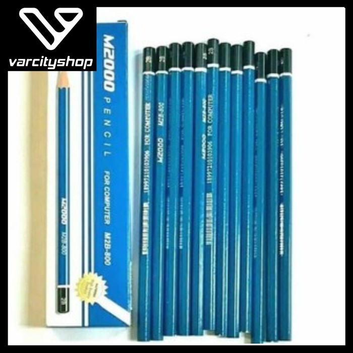 

PENSIL KAYU KOMPUTER UJIAN PENSIL 2B BIRU
