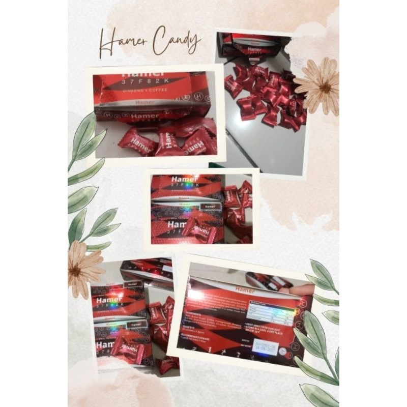 

( Terlaris ) Permen Hammeer 30biji Rasa Ginseng