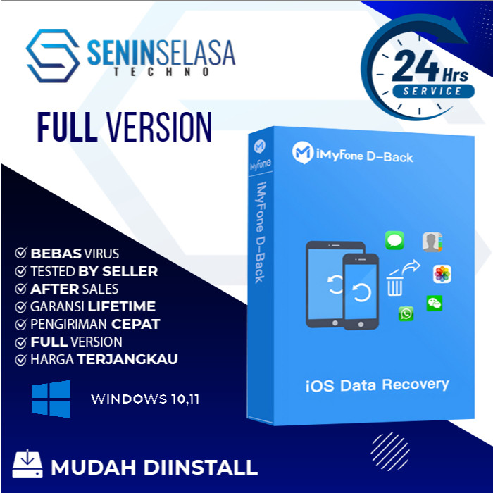 Software Recovery Data iOS: iMyFone D-Back 8 [WIN]