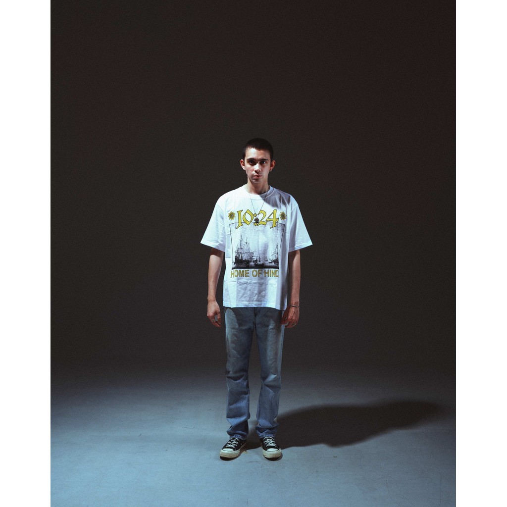 wearesdy Hindia - 1024 - Boxy T-shirt - White