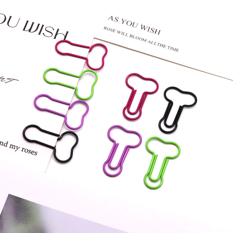 

Color Creative Paper Clip Cartoon Cute Student Paperpins Special-shaped Paper Clips Decorative Office Stationery Cute Paper Clip