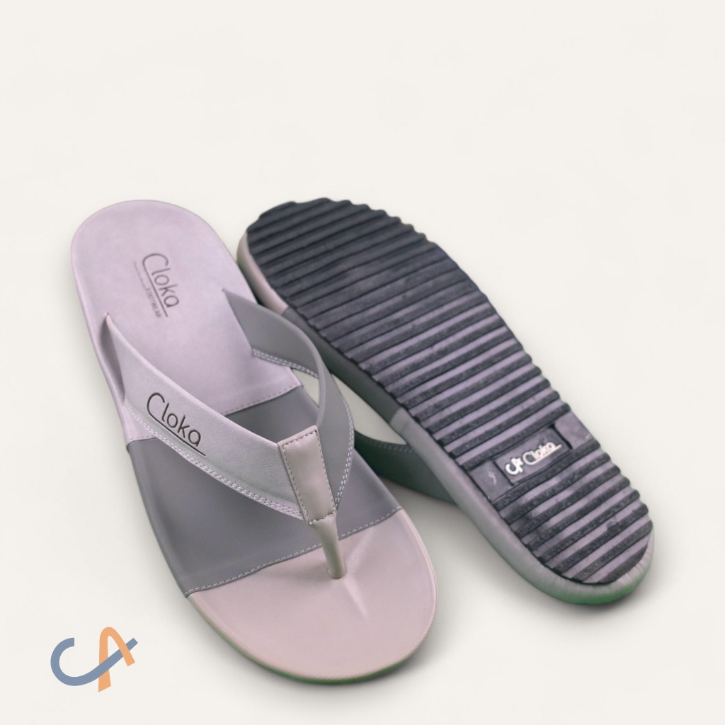 Sandal Jepit Pria Distro Santai Kasual Flip Flops Big Size 47 48 49 50 Anti Slip Cloka Cava