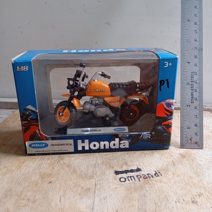 MAINAN diecast welly motor honda gorilla