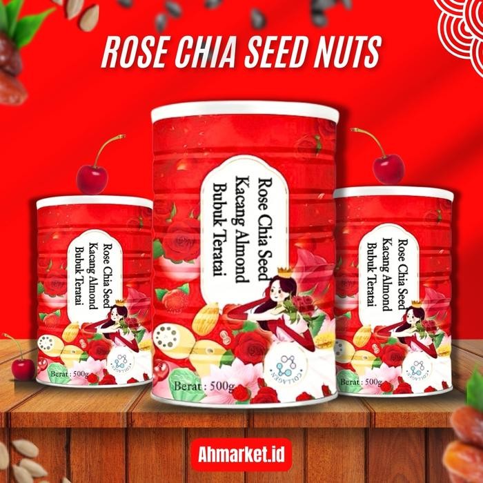 

GU XUAN XIANG BUBUK AKAR TERATAI MAWAR ALMOND BIJI CHIA