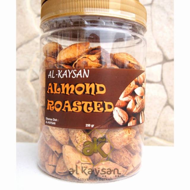 

Kacang almond roasted milk flavour 250 gr