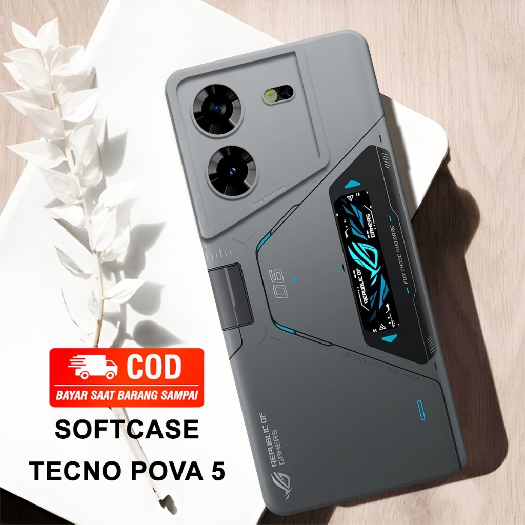 Softcase Tecno Pova 5 4G / Tecno Pova 5 Pro 5G Terbaru - Softcase Pro Camera - Kesing Hp - Cover Hp 