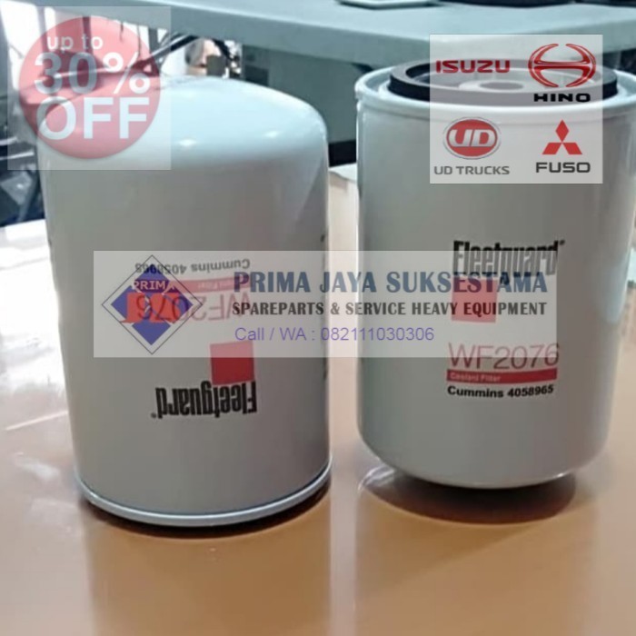 Coolant Filter Fleetguard WF2076 HINO 700 TOP GRADE