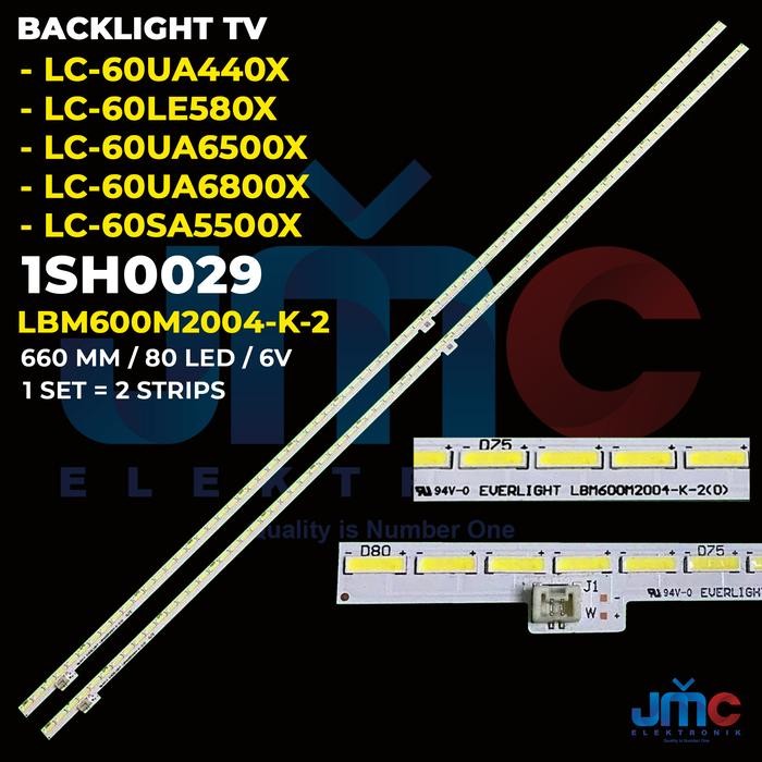 CT99 Backlight TV for 60 Inch LC-60UA440X 60SA5500X 60UA6500X 60UA6800X 60LE580X