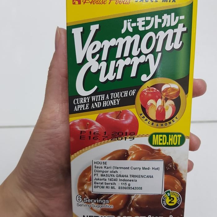

[[PROMO]]New Vermont Curry 115gr - Bumbu kari Jepang - Medium Hot