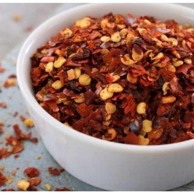 

chilli flakes 200 gr original/cabe bubuk kasar/flake chilli cabai