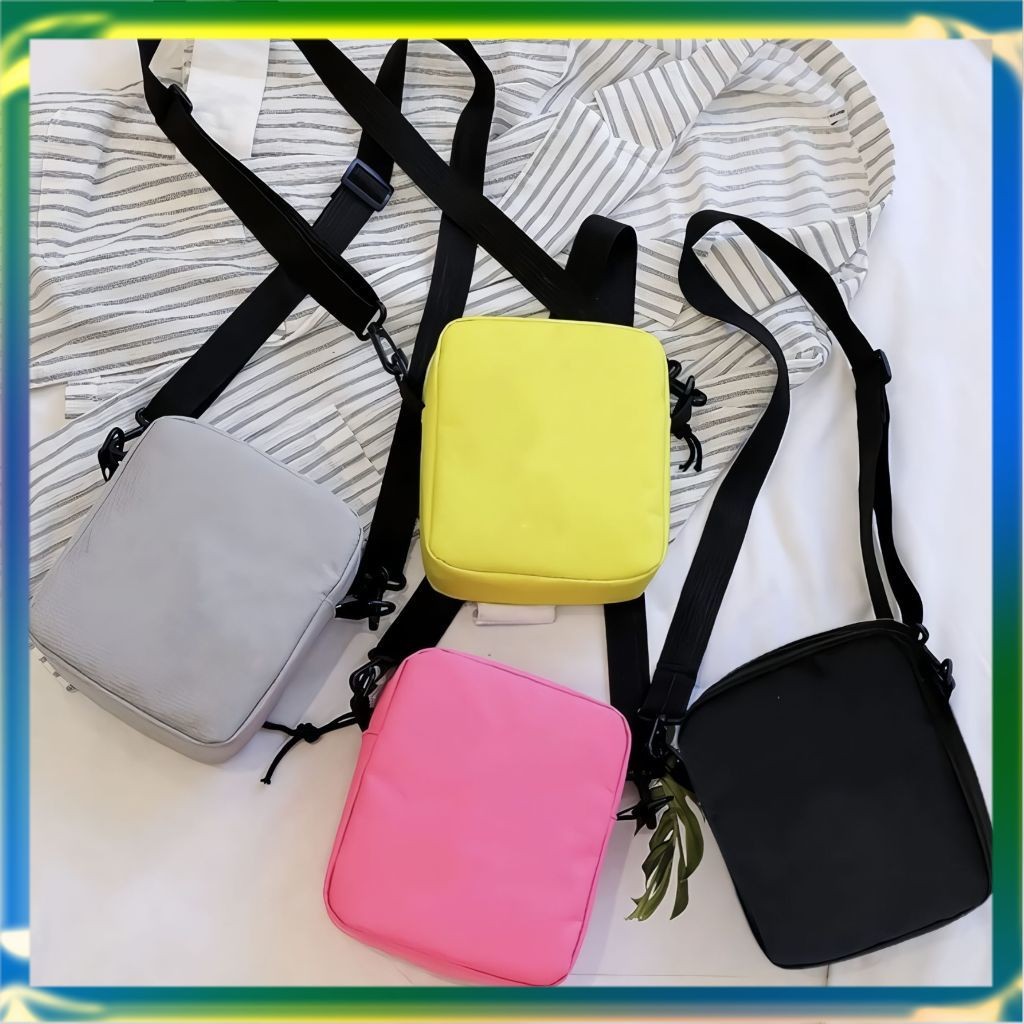 SM Tas Selempang Polos Anak Laki laki dan Perempuan Fashion Kids 28 A5