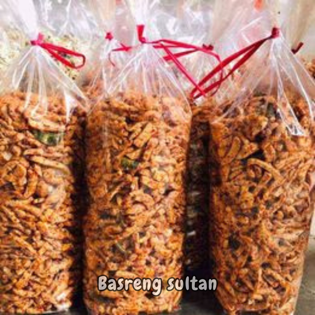 

Murah basreng daun jeruk 1kg basreng sultan bandung basreng sajodo basreng 250 gram pedas daun jeruk