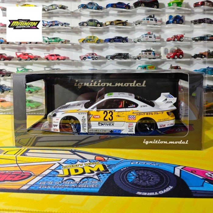 IGNITION MODEL 1/18 LB SILHOUTTE S15 SiILVIA LBWK IG2919 DRIFT