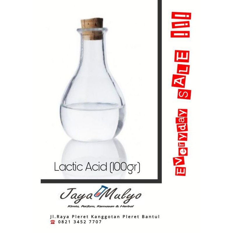 

Lactic Acid (100gr)/Asam Laktat